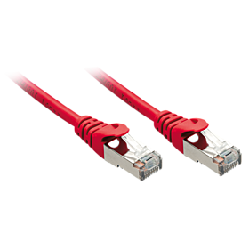 Netzwerkkabel F/UTP rot, 0,5m
